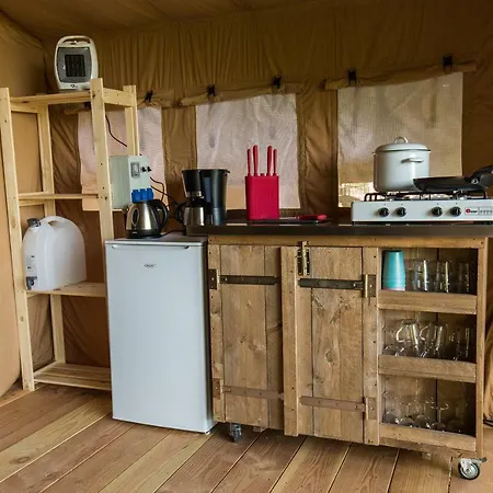 Tente de luxe Safari Tent At Vakantiepark Walsdorf Fouhren